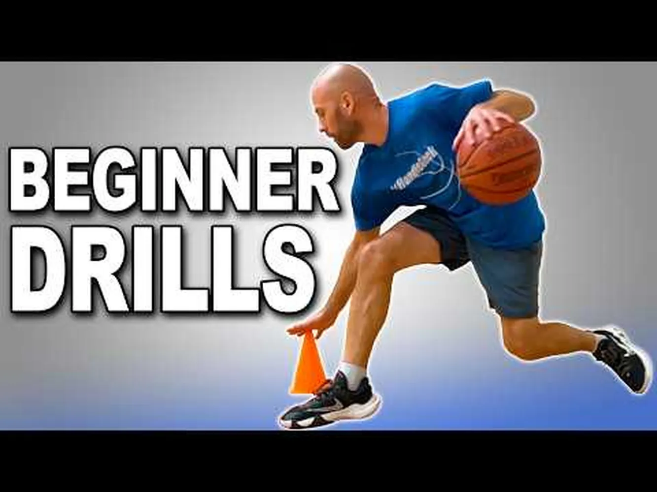 basketball dribbling drills for beginners - young player training ball control on court