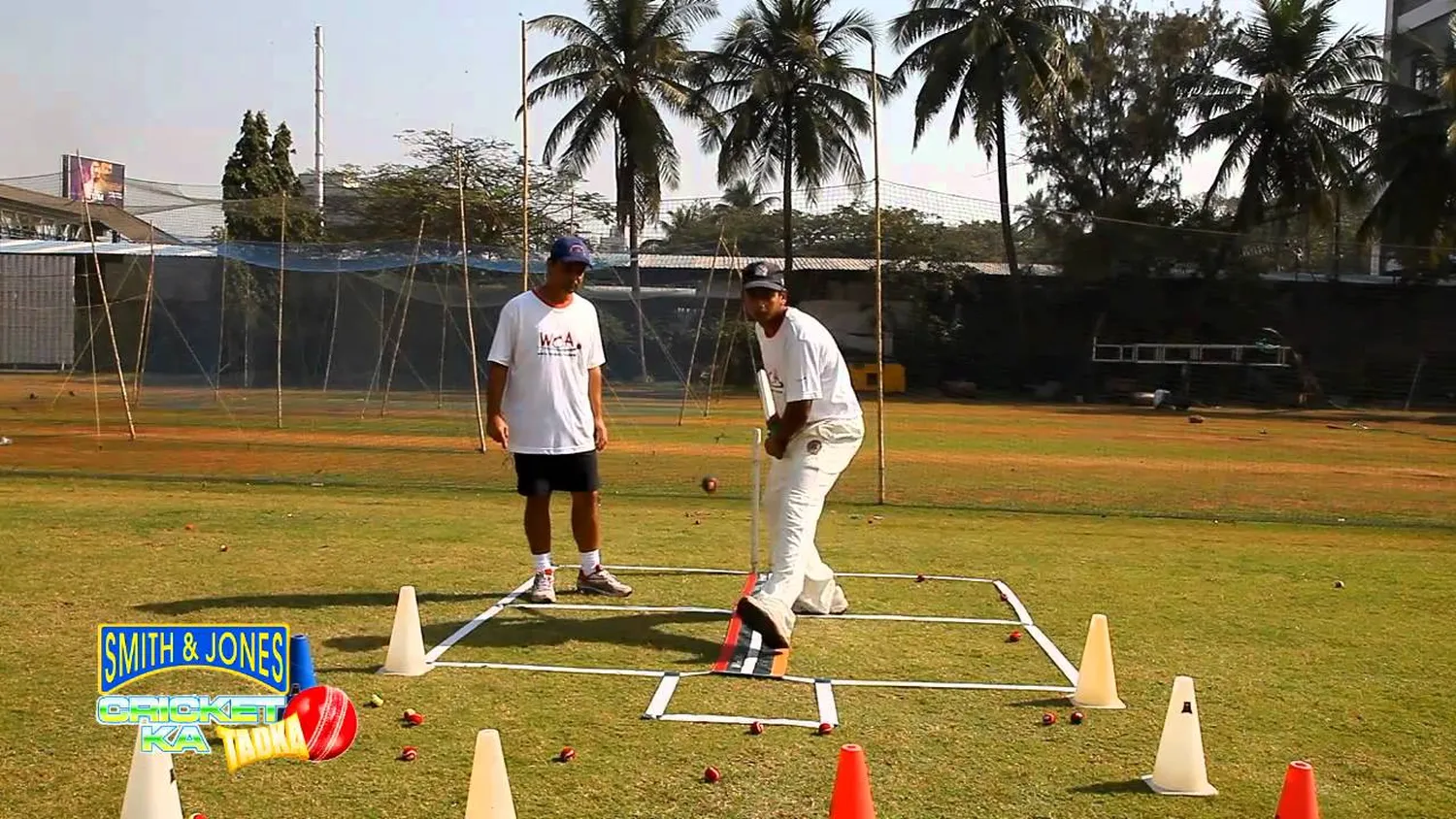 Best cricket training drills for beginners - young player practicing batting