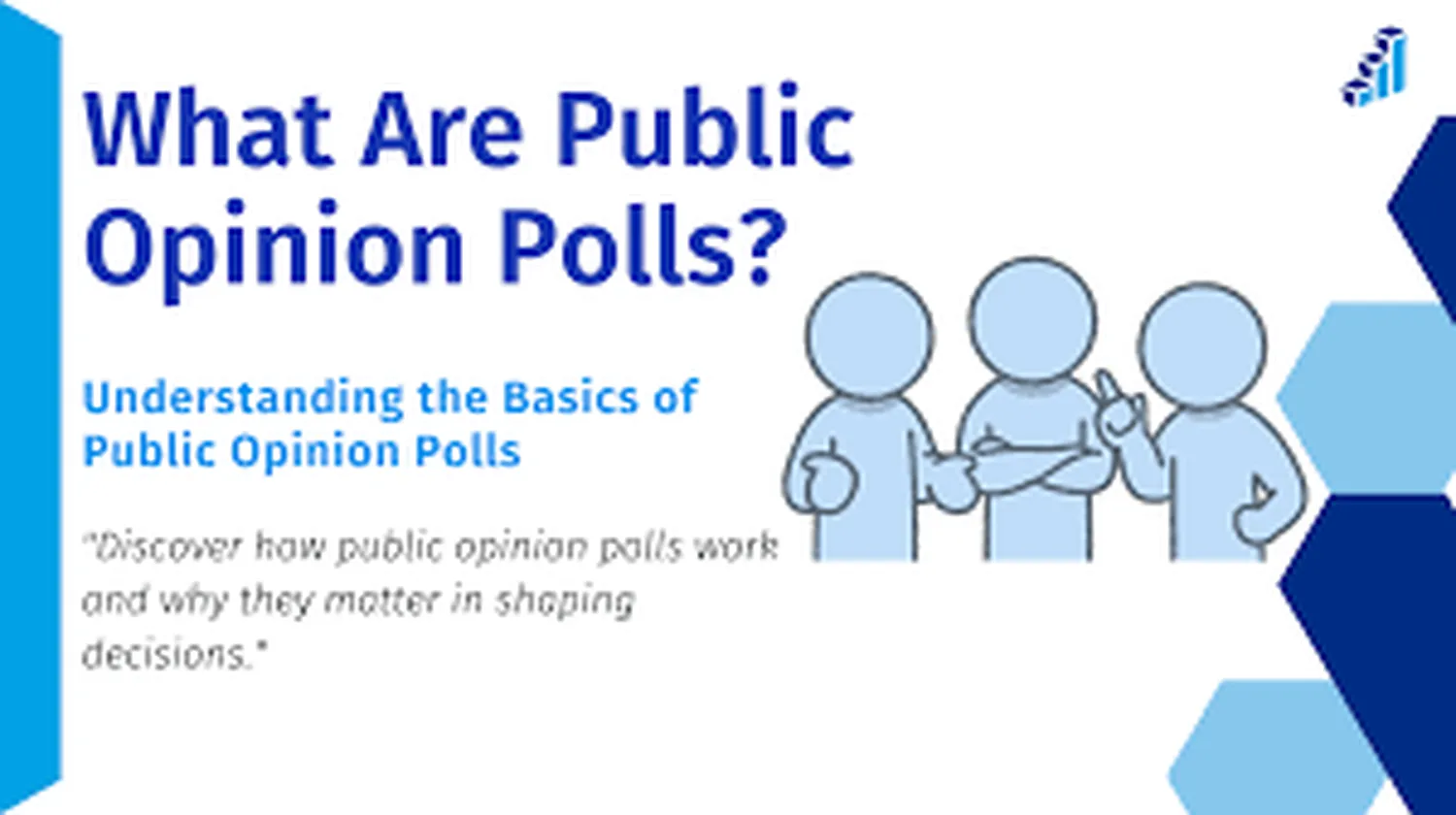 How to analyze political opinion polls accurately - data charts and margin of error illustration