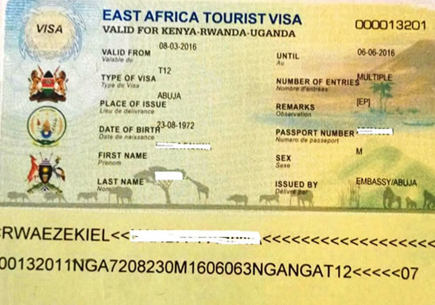 How to apply for the East Africa Tourist Visa online