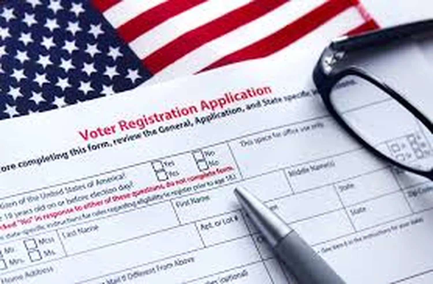 How to change political party affiliation status documentation card form