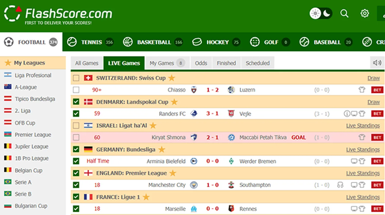 How to check live football scores and injury updates today with live status tracker
