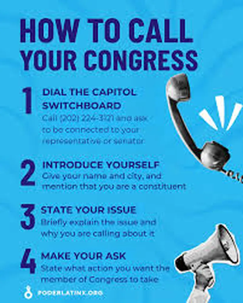 How to contact your congressman directly using official phone directories and email submission forms