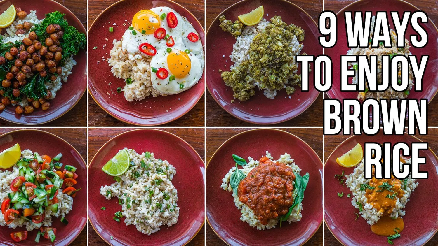 How to cook brown rice so it tastes like white rice - perfectly fluffy bowl of rice