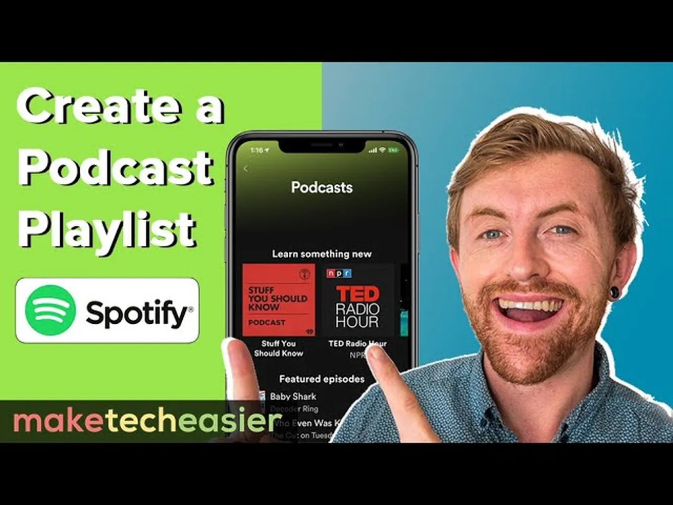 How to create a podcast channel on spotify - step by step interface view