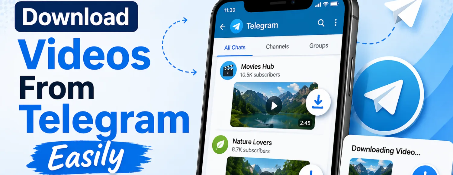 How to download movies from telegram fast utilizing desktop configurations and premium media bots