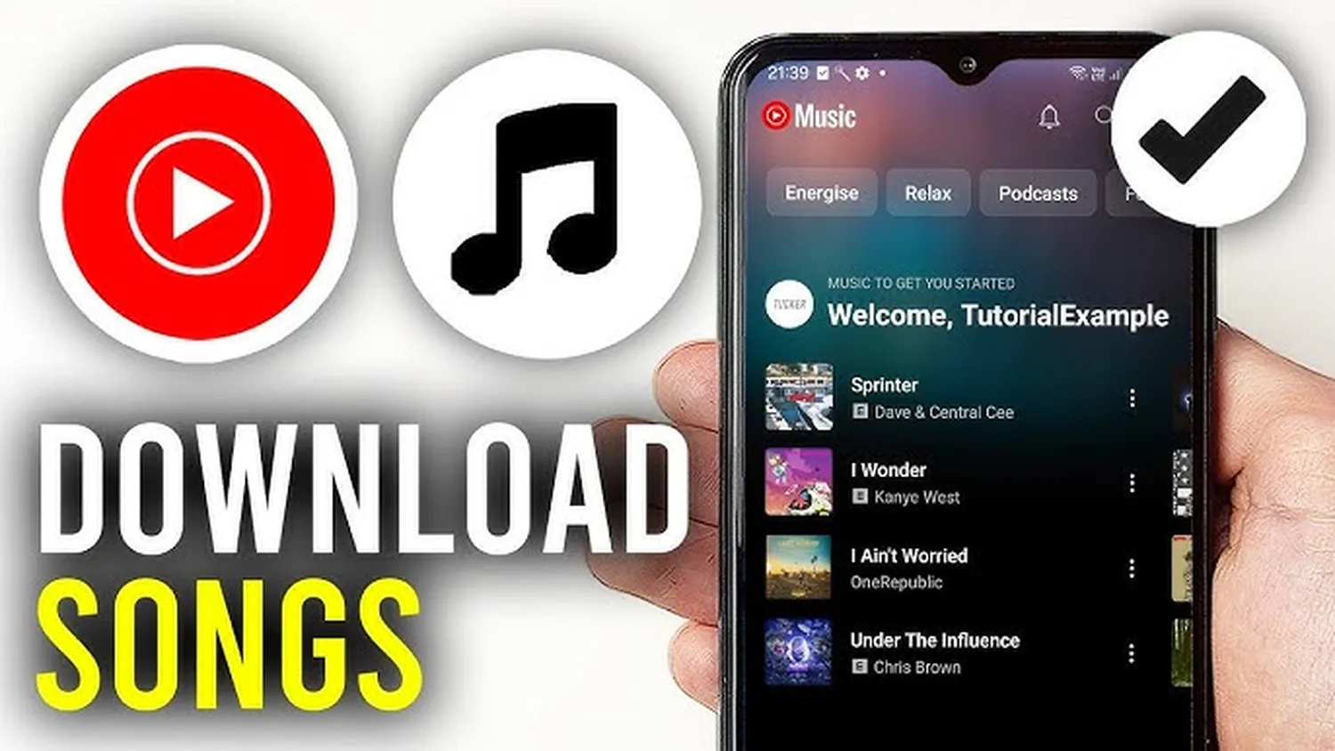 How to download music from youtube to phone using official applications safely