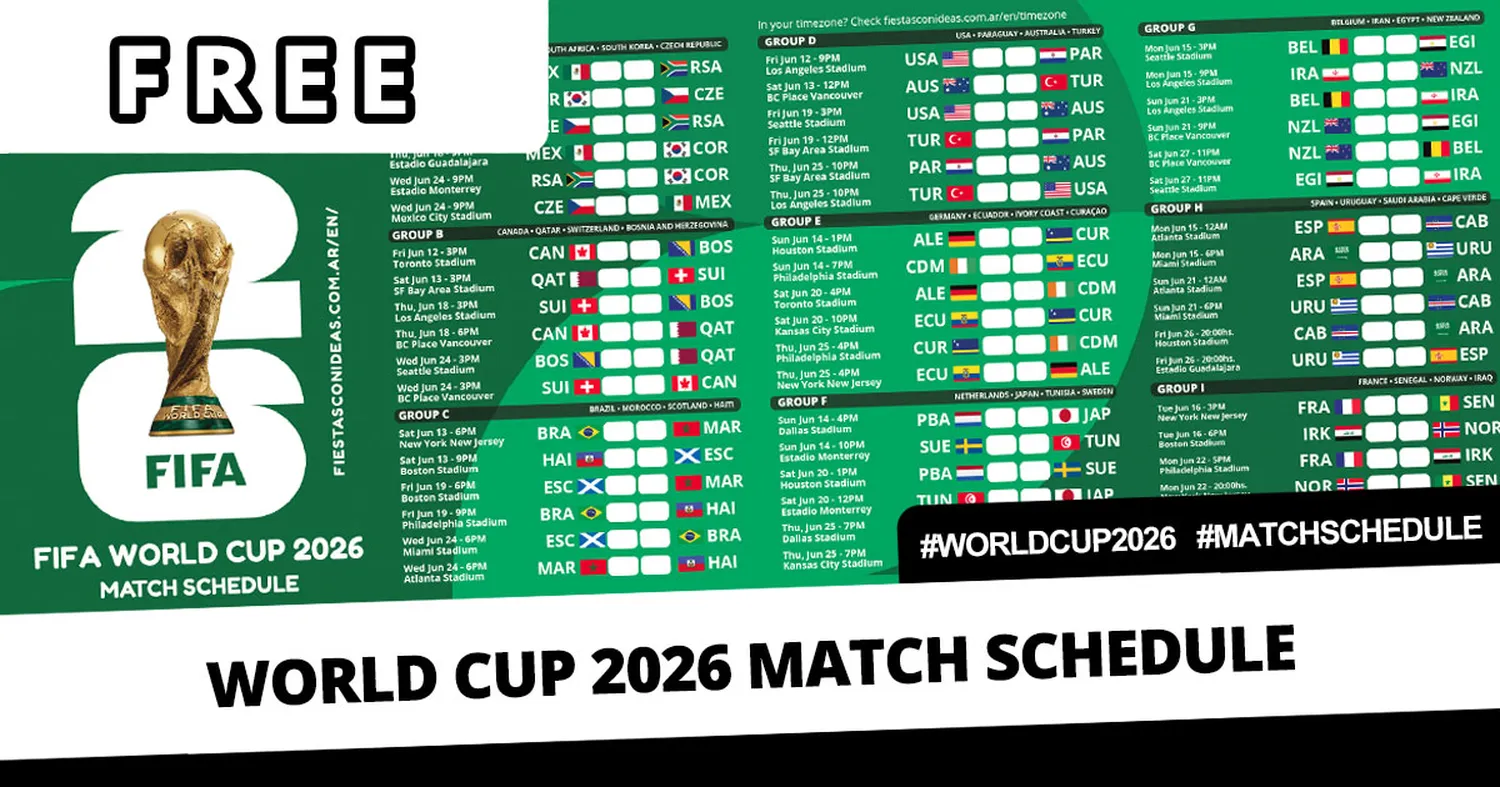 How to download the official world cup match schedule pdf tournament timeline