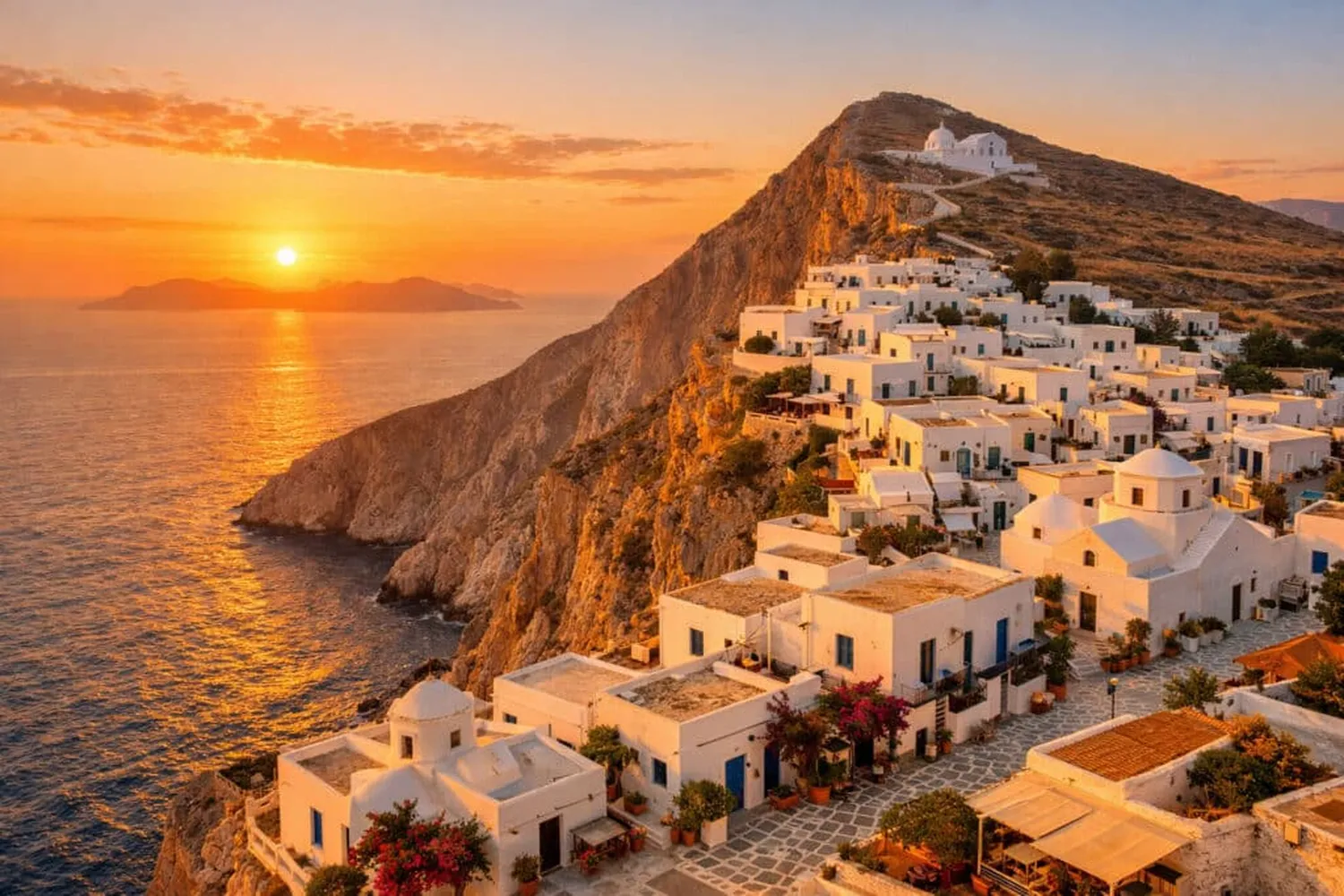 How to find hidden gems of the Greek Isles - secluded quiet island cove with clear blue water