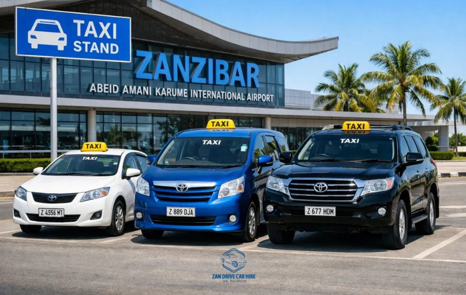How to hire a private taxi from Zanzibar International Airport to Kendwa beach - Professional transfer service