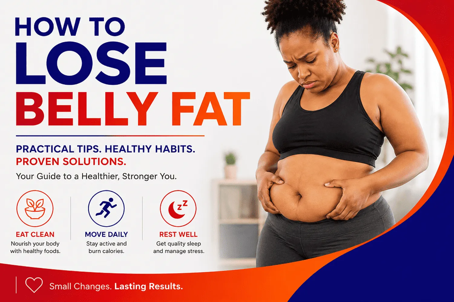 How to lose belly fat caused by fatty liver - metabolic health lifestyle approach