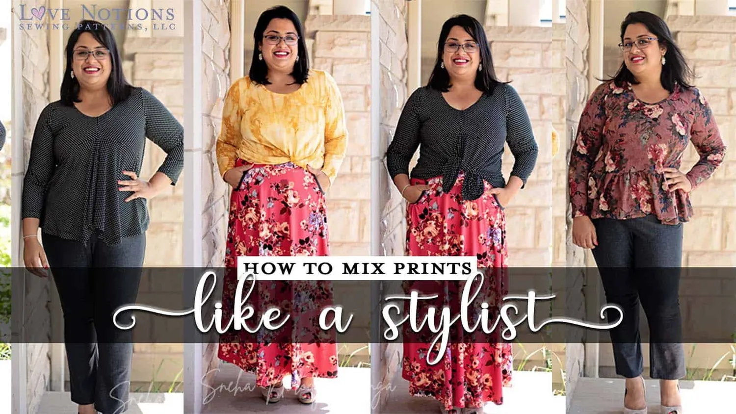 How to mix and match patterns and prints like a pro - minimalist and bold fashion layout
