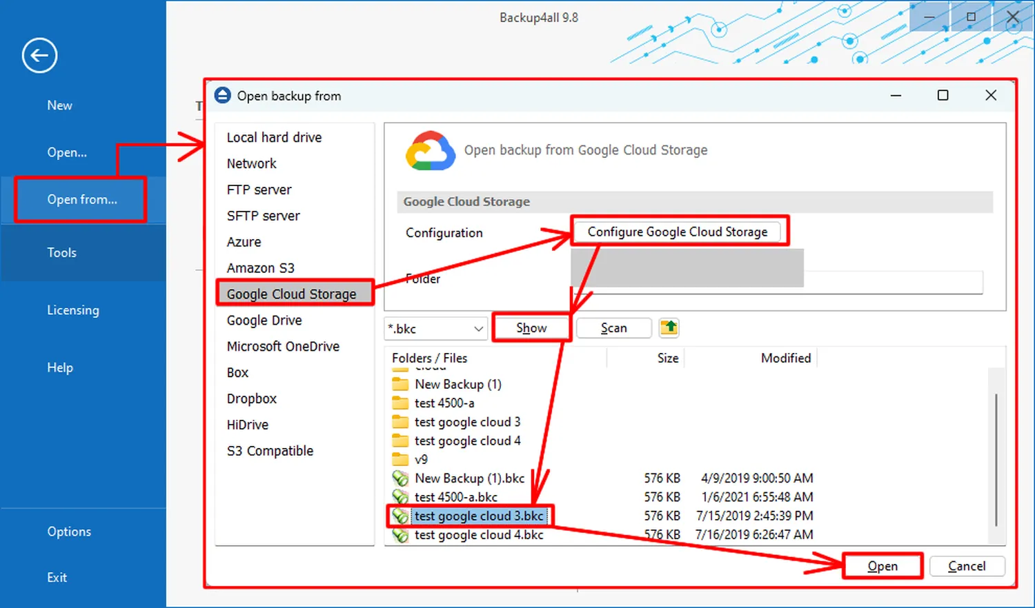 How to move data from Google Cloud to local storage guide