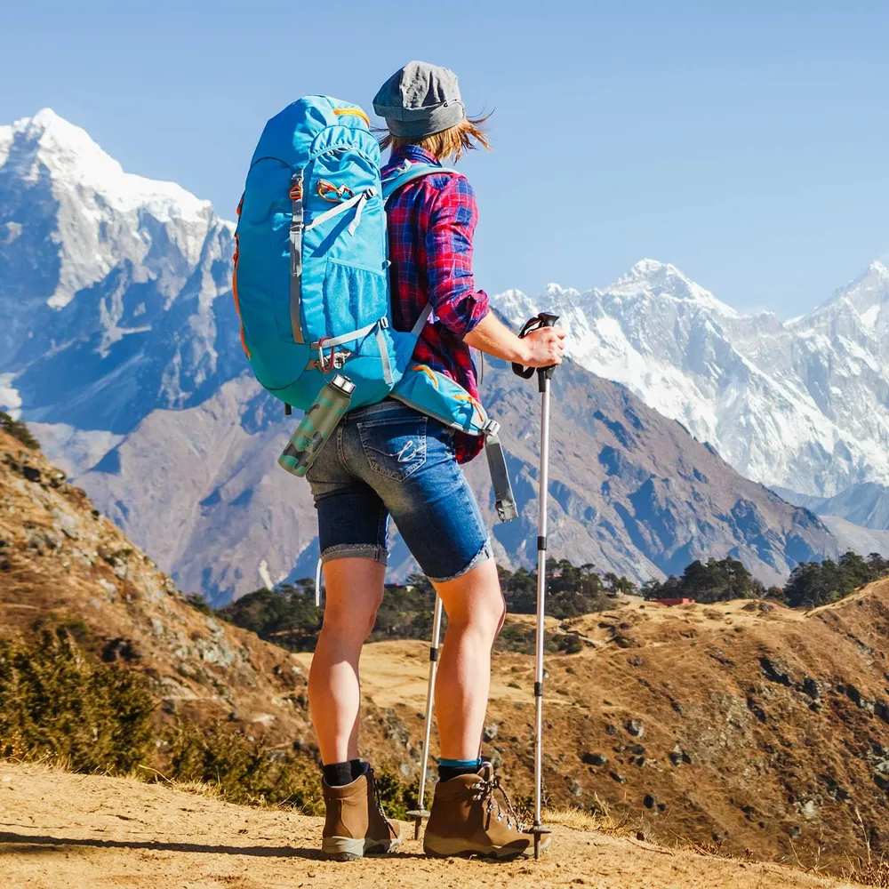 How to rent cheap hiking gear in Moshi for Mount Kilimanjaro - climbing equipment rental shop layout