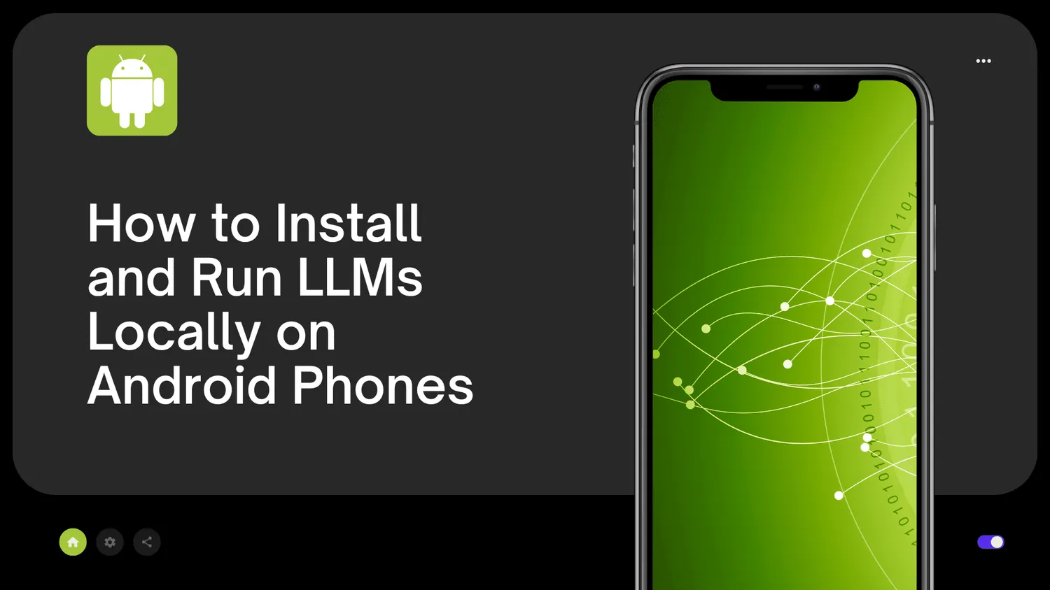 How to run a Large Language Model (LLM) on my smartphone local AI tutorial