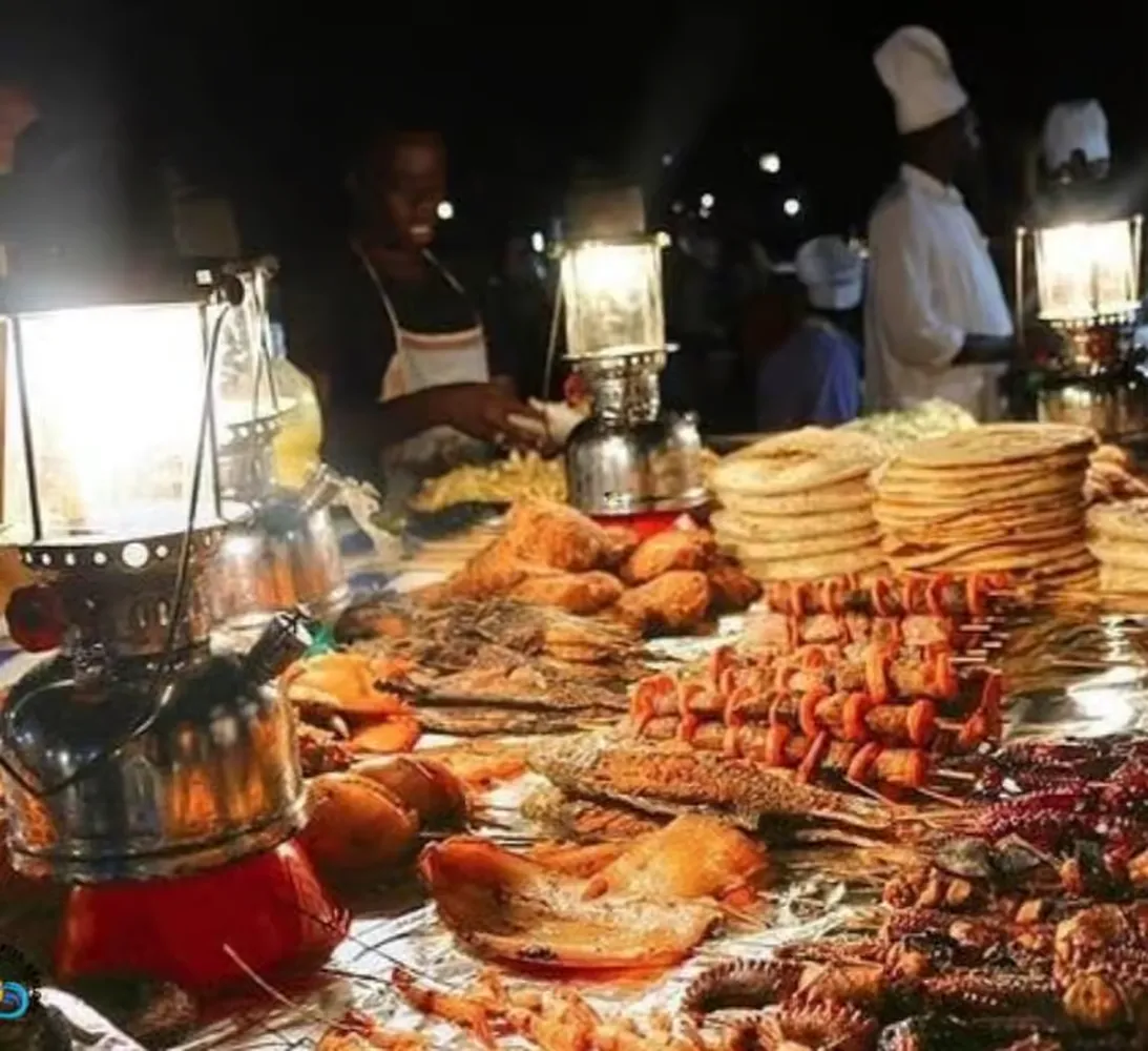 How to safely explore local food markets in Stone Town - vibrant street food stalls and historic pathways