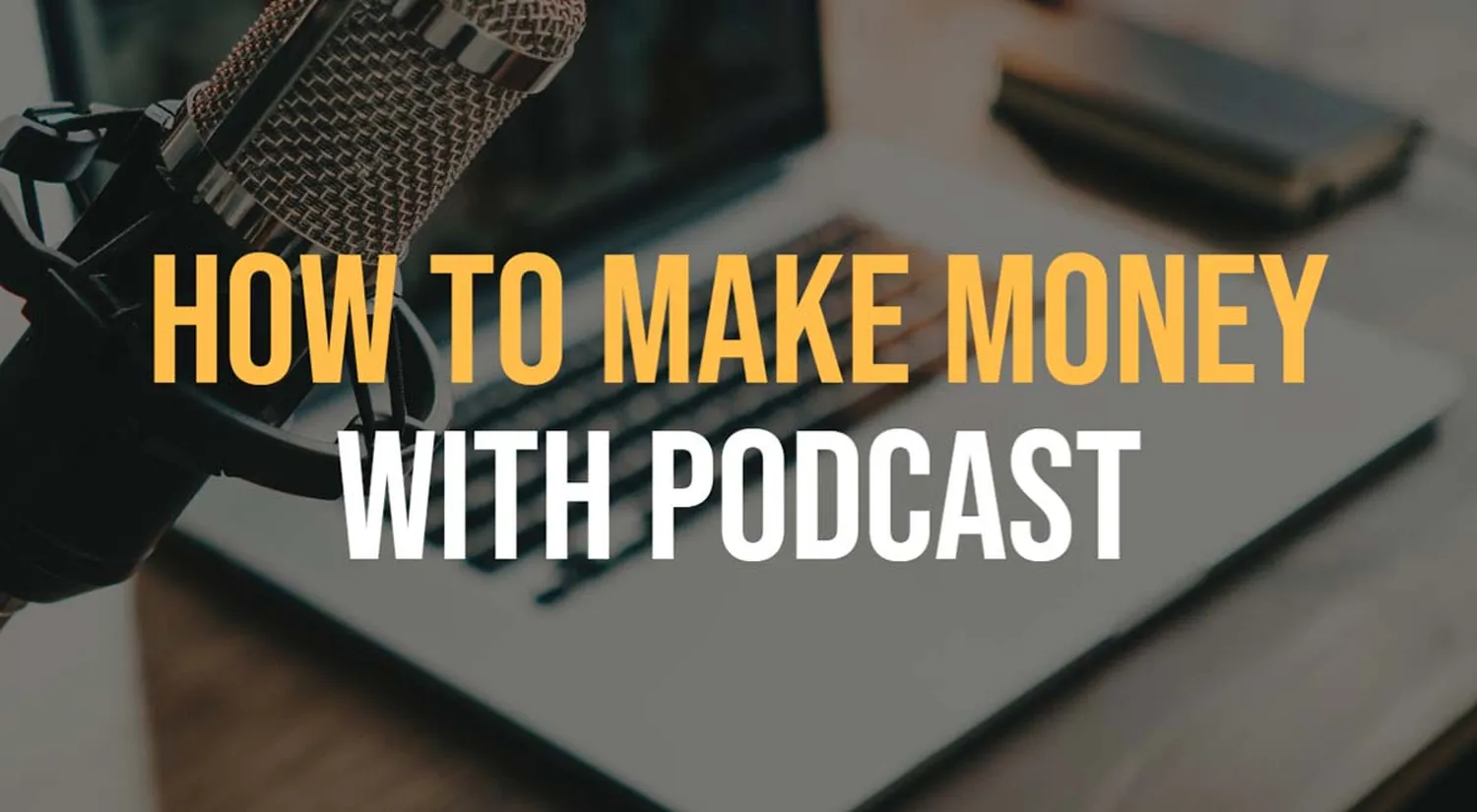 How to start a political podcast or blog that makes money - production workspace showing audio mixing interfaces and search analytics