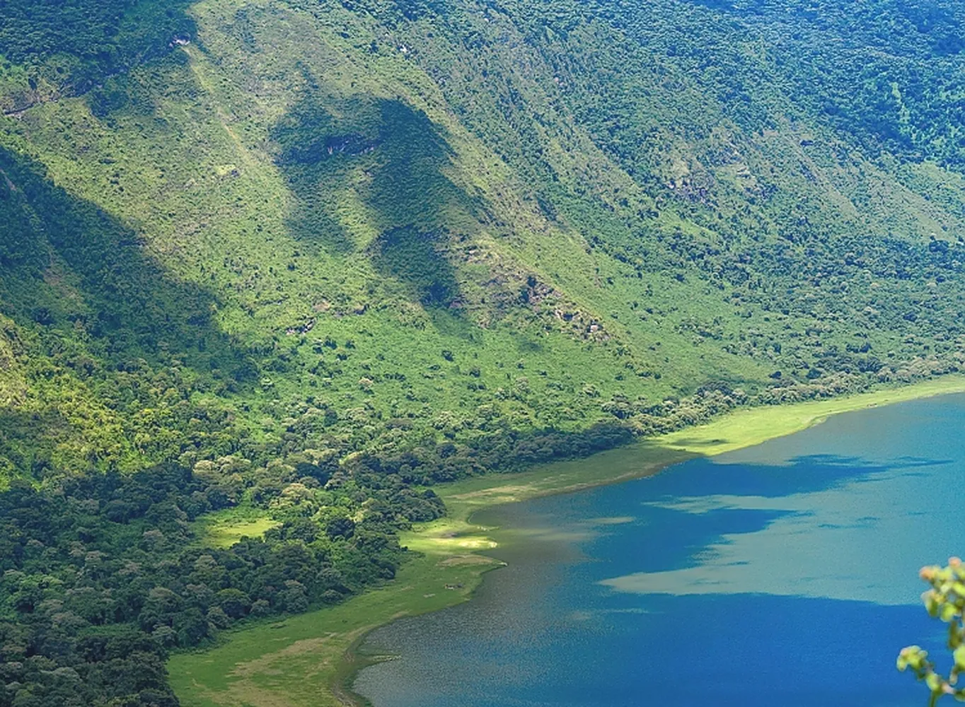 How to visit crater highlands and serengeti in 7 days safari vehicle driving through ngorongoro highlands toward serengeti plains
