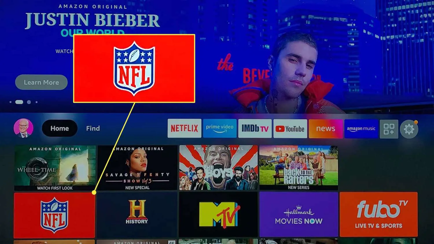 How to watch live sports on firestick for free - modern streaming setup interface