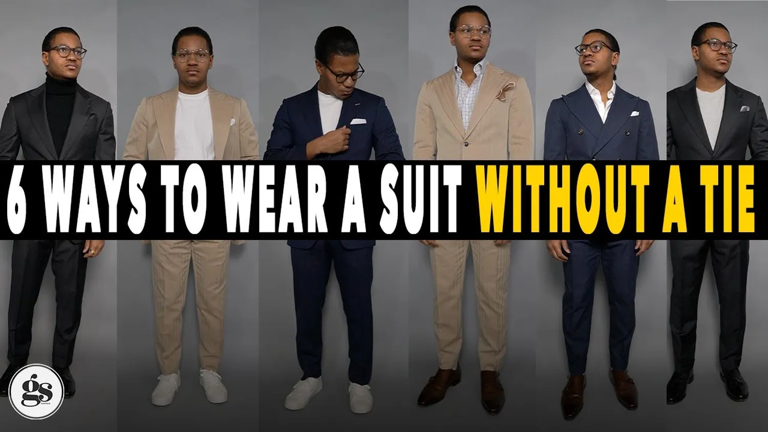 How to wear a suit without a tie and still look formal - elite men style
