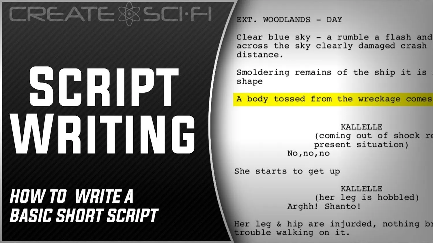 How to write a movie script for beginners - Modern workspace desk with scriptwriting software open on screen