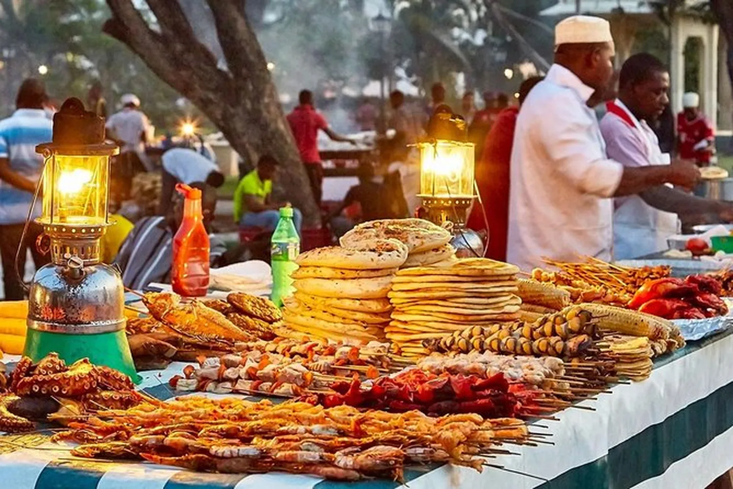 Street food in Stone Town