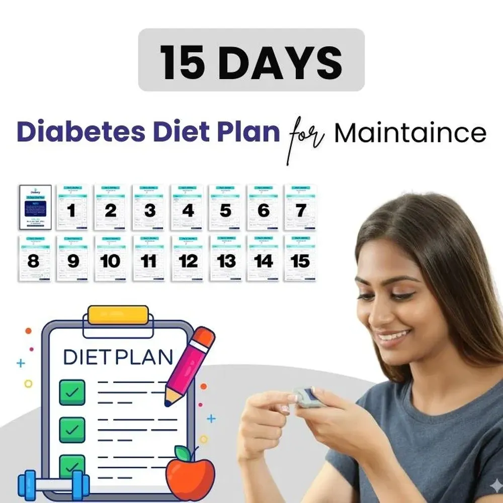 Sugar control diet plan and healthy meal management