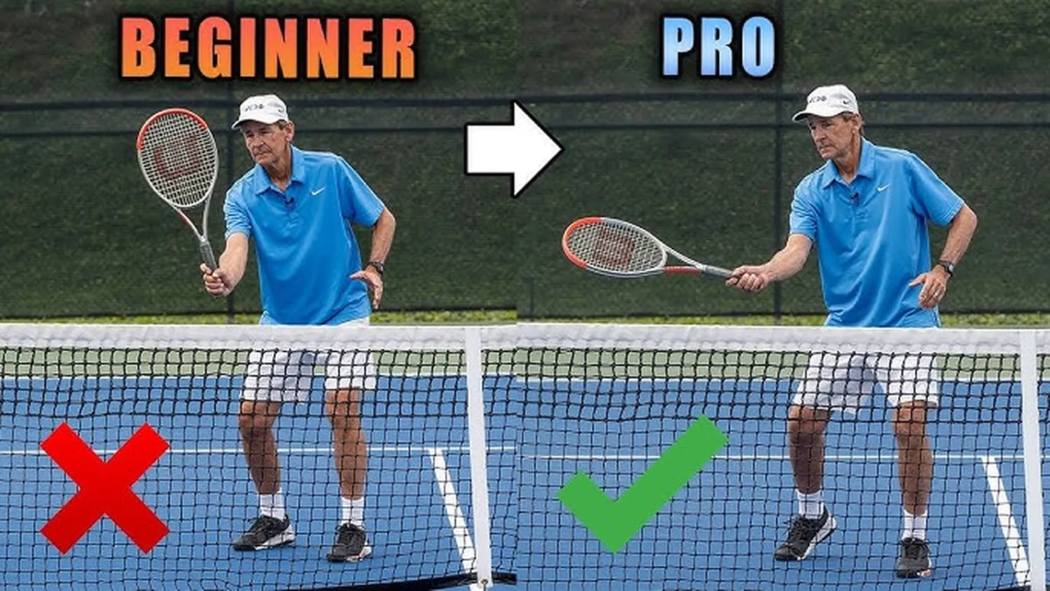 Tennis practice tips for beginners showing racket and court