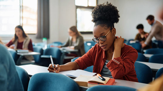 Students preparing for CPA CFE exam in Canada